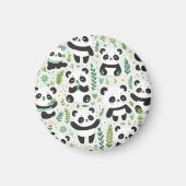Baby Panda Pattern Magnet (Vorne)