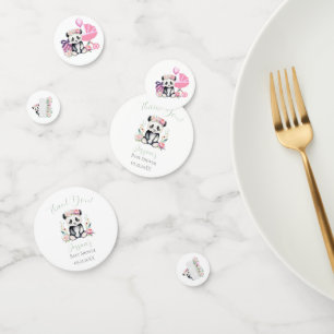Baby Panda Pfingstrosen Dschungel Baby Shower Konfetti