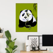 Baby Panda Poster (Heimbüro)