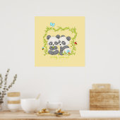 Baby Panda Poster (Küche)