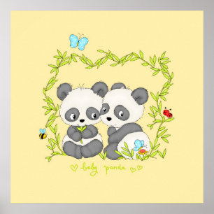 Baby Panda Poster