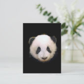 Baby Panda Postkarte (Stehend Vorderseite)