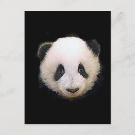 Baby Panda Postkarte (Vorderseite)