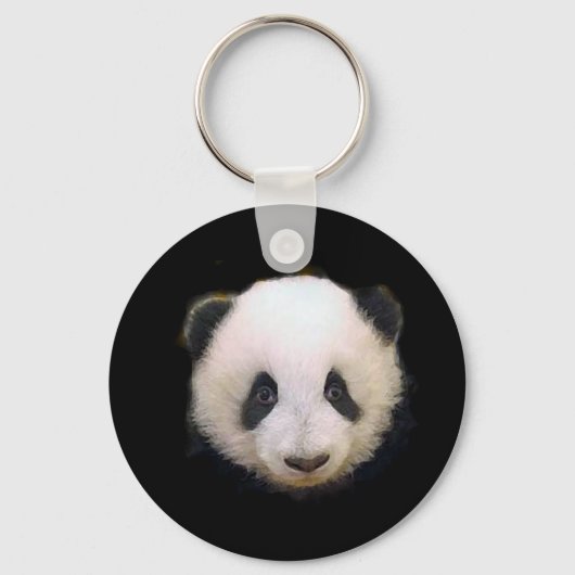Baby Panda Schlüsselanhänger (Vorderseite)