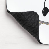 Baby Panda Skateboard Mousepad (Ecke)