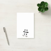 Baby Panda Skateboard Post-it Klebezettel (Büro)