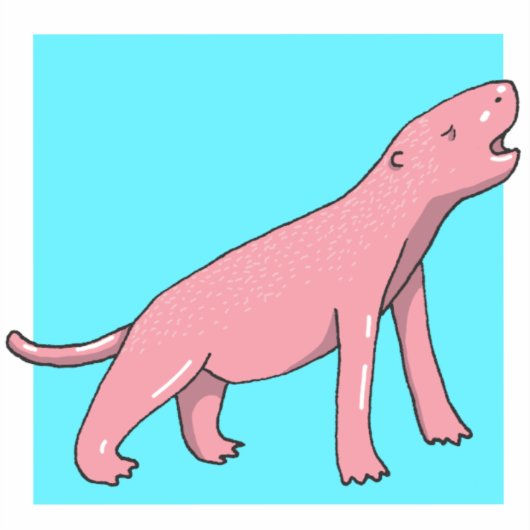 Baby Panda Sticker (Vorderseite)