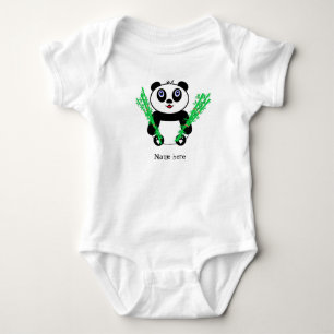 Baby Panda Strampler