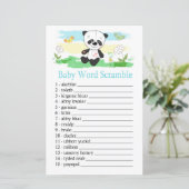 Baby Panda Wortspiel (Stehend Vorderseite)