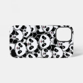 Baby Pandas iPhone Hülle (Rückseite (Horizontal))