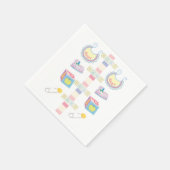 Baby Paper Napkins Serviette (Ecke)