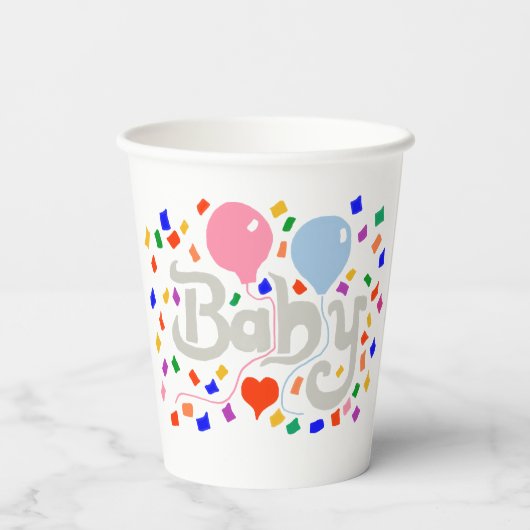 Baby Pappbecher (Rückseite)