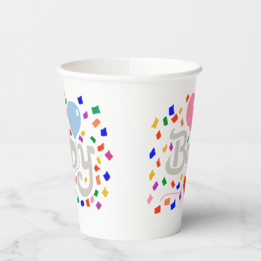 Baby Pappbecher (Links)