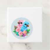 Baby Parrot Twins Geschenkanhänger (Beispiel)