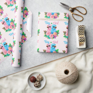 Baby Parrot Twins Geschenkpapier