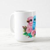 Baby Parrot Twins Kaffeetasse (Vorderseite Links)