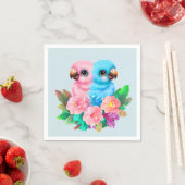 Baby Parrot Twins Serviette (Beispiel)