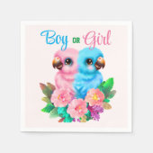 Baby Parrot Twins Serviette (Vorderseite)