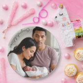 Baby Party Foto Papierplatte schlucken und sehen Pappteller (Party)