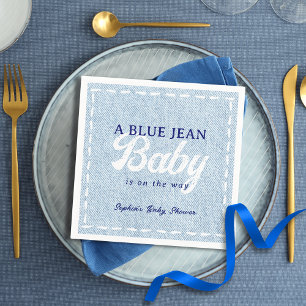 Baby-Party für den kleinen Jeans-Liebhaber Serviette