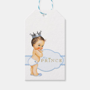 Baby-Party für einen Prinzen Geschenkanhänger
