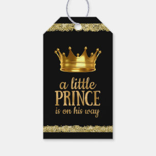 Baby-Party für einen Prinzen Geschenkanhänger