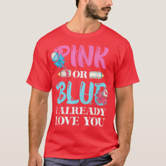 Baby Party Rosa oder Blau Ich habe bereits Liebe S T-Shirt
