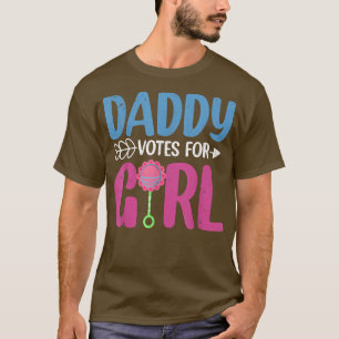 Baby Party Team Girl Future Daddy Baby Dusche Gend T-Shirt