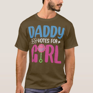 Baby Party Team Girl Future Daddy Baby Dusche Gend T-Shirt
