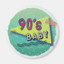 Baby Pattern Magnet der 90er