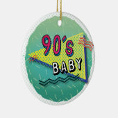 Baby Pattern Ornament der 90er Jahre (Rechts)