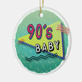Baby Pattern Ornament der 90er Jahre (Links)
