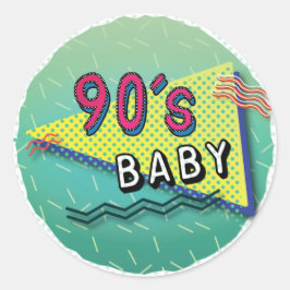 Baby Pattern Stickers der 90er Jahre