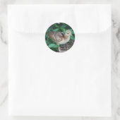 Baby Peacock Chick Sticker (Tasche)