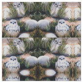 Baby Peeps in Nest Fabric Stoff (Nahaufnahme)