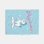Baby Pegasus Fleece Blanket (Vorderseite (Horizontal))