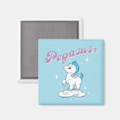 Baby Pegasus Magnet (Vorderseite/Rückseite)