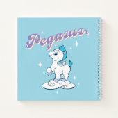 Baby Pegasus Notebook Notizblock (Rückseite)
