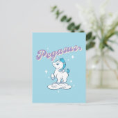 Baby Pegasus Postcard Postkarte (Stehend Vorderseite)