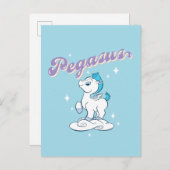 Baby Pegasus Postcard Postkarte (Vorne/Hinten)