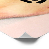 Baby Pekin Duck Duckling Bird Animal Pet Poster (Ecke)