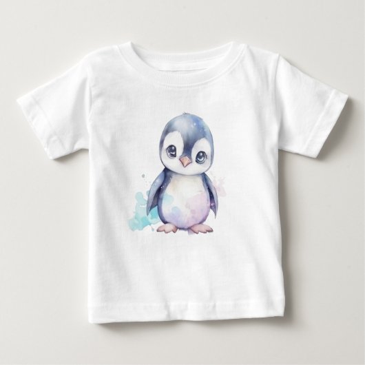 Baby Penguin Baby T-shirt (Vorderseite)