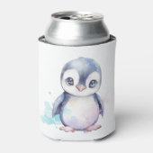 Baby Penguin Can Cooler Dosenkühler (Kanne Vorderseite)