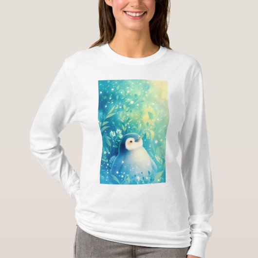 Baby Penguin Charm T-Shirt (Vorderseite)