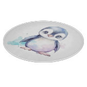 Baby Penguin Cutting Board Schneidebrett (Ecke)