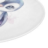 Baby Penguin Cutting Board Schneidebrett (Ecke)