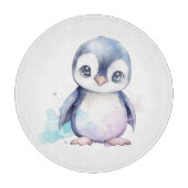 Baby Penguin Cutting Board Schneidebrett (Vorderseite)