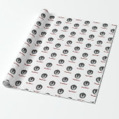 Baby Penguin Frohe Weihnachtswrapping Paper Geschenkpapier (Ungerollt)