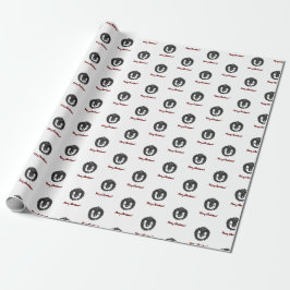 Baby Penguin Frohe Weihnachtswrapping Paper Geschenkpapier