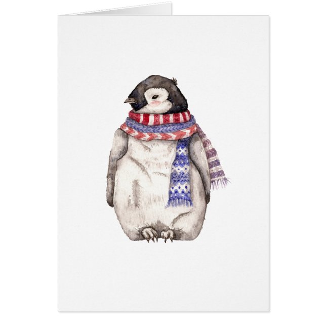 Baby Penguin in Scarf (Vorne)